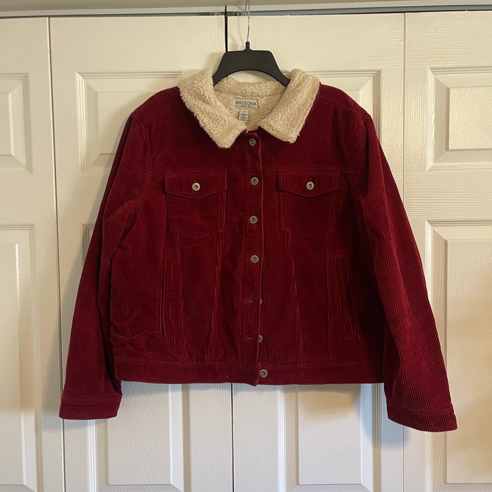 Arizona Corduroy Jacket| Size XXL | Color: Maroon